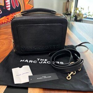 Marc Jacobs  Calfskin The Box 20 Crossbody Black
